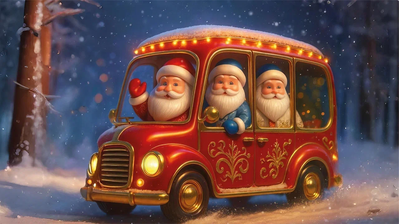 Новогодний рейс Дедов Морозов проедет по трём районам Западного округа