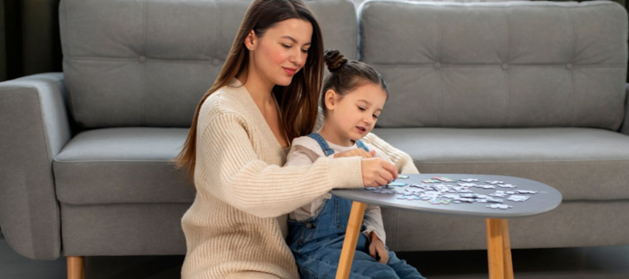 Играем с мамой