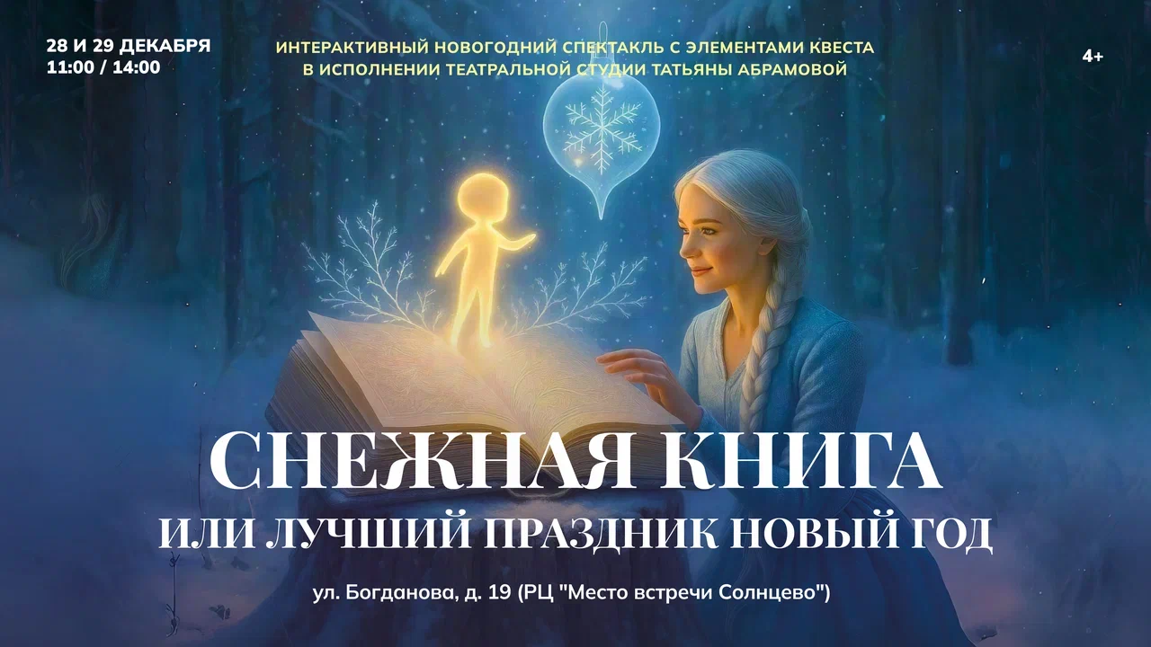 Снежная книга или лучший праздник Новый год