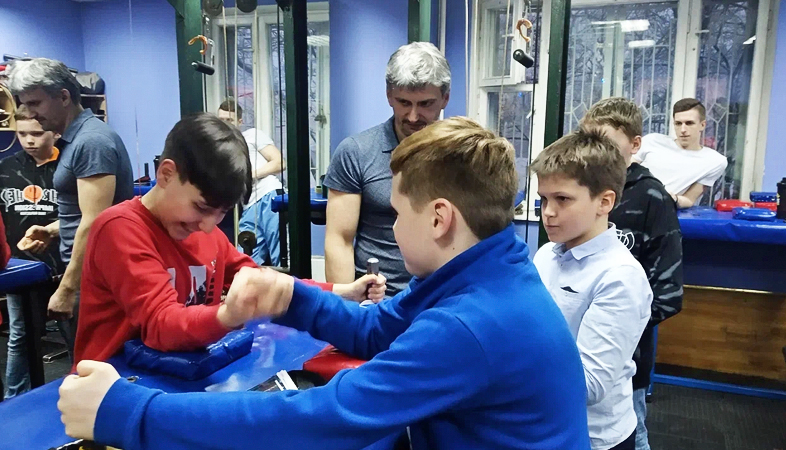 Секция «Армрестлинг»